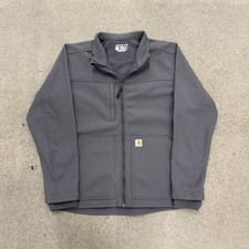 Carhartt Rugged Flex Bonded Fleece Jacket Size Medium Gray