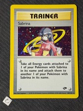 Sabrina 20/132 - Gym Challenge Unlimited Holo Rare Pokemon TCG NM on eBay