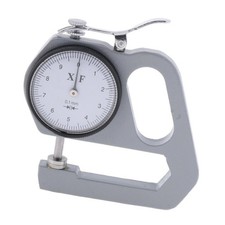 0-10mm 0.01mm Dial Thickness Gauge High Precision Leather Metal Tester