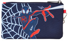 Spider-Verse Miles Morales Suit Nylon Zipper Pouch Wristlet Loungefly