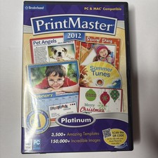 Broderbund PrintMaster 2012 for Mac