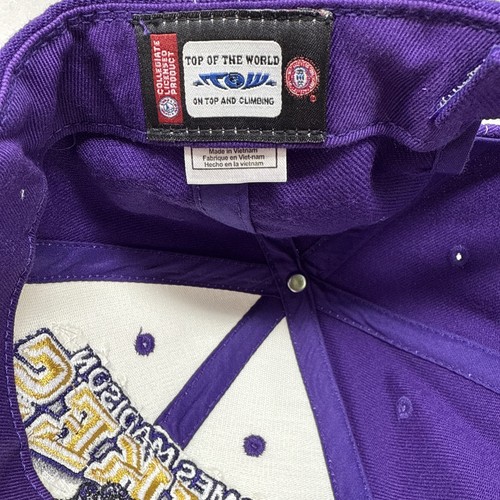 James Maddison Dukes Embroidered Hat Adjustable OSFA Purple/ White Cap. - Picture 6 of 6