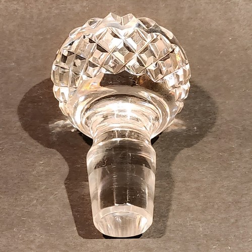 Waterford Crystal LISMORE Ships's Decanter W/Stopper 10" High Signed Excellent - Picture 13 of 13