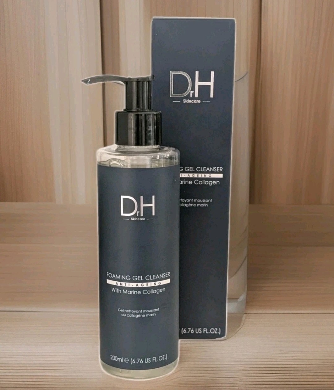 DrH Skincare Foaming Gel Cleanser Anti-Ageing With Marine Collagen 200ml