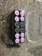 Conair Hair Curlers, Never Used, Purple And Gray With Pins
