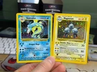 INKED Gyarados 7/130 Magneton 9/130 Base Set 2 2000 Holo Vintage Pokemon WOTC