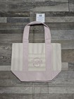 Trader Joe’s Mini Pastel Stripe Canvas Tote Bag Limited Edition Set Of 4 — photo 4
