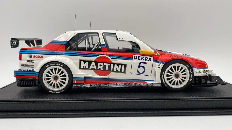 TOP149A Top Marques Alfa Romeo 155 V6 TI N.5 Larini ITC 1996 1/18 - Immagine 4 di 4