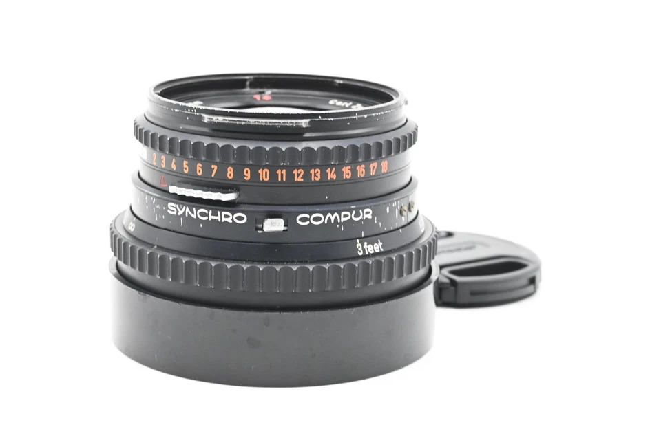 Lente Hasselblad 80 mm f2,8 Zeiss Planar C T* negra *Leer #606