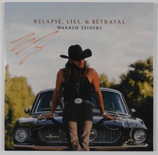 Warren Zeiders JSA Signed Autograph Album Record Vinyl Relapse, Lies, & Betrayal