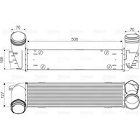 Valeo 818342 LadeluftküHler FüR BMW 3 X1 E92 E91 E90 E84