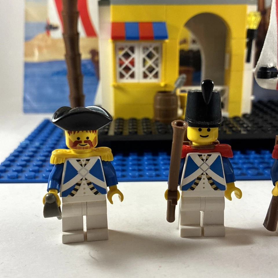 老式乐高 6267 海盗泻湖锁定 100% 完整带说明 — 第 2/4 张图片