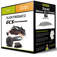 Elektrosatz 13-Pol Spezifisch für Seat Ibiza SC Coupe 06.2008-05.2015 NEU