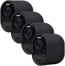 4 Pack Silicone Skins Protective Case Cover for Arlo Ultra Pro 3 Pro 4 Cameras