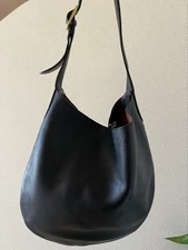 Céline Phoebe Philo Black Leather Handbag Women Italy used from Japan