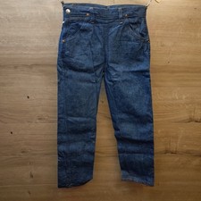 Deadstock Vintage 50s Blue Bell Wrangler Girls Western Jeans | Size 8