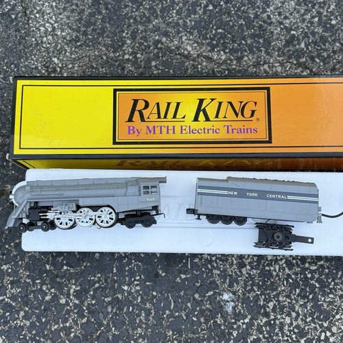 MTH RK-1113LP NYC Dreyfuss Hudson 4-6-4 Dampflok #5445 Spur O Rail King