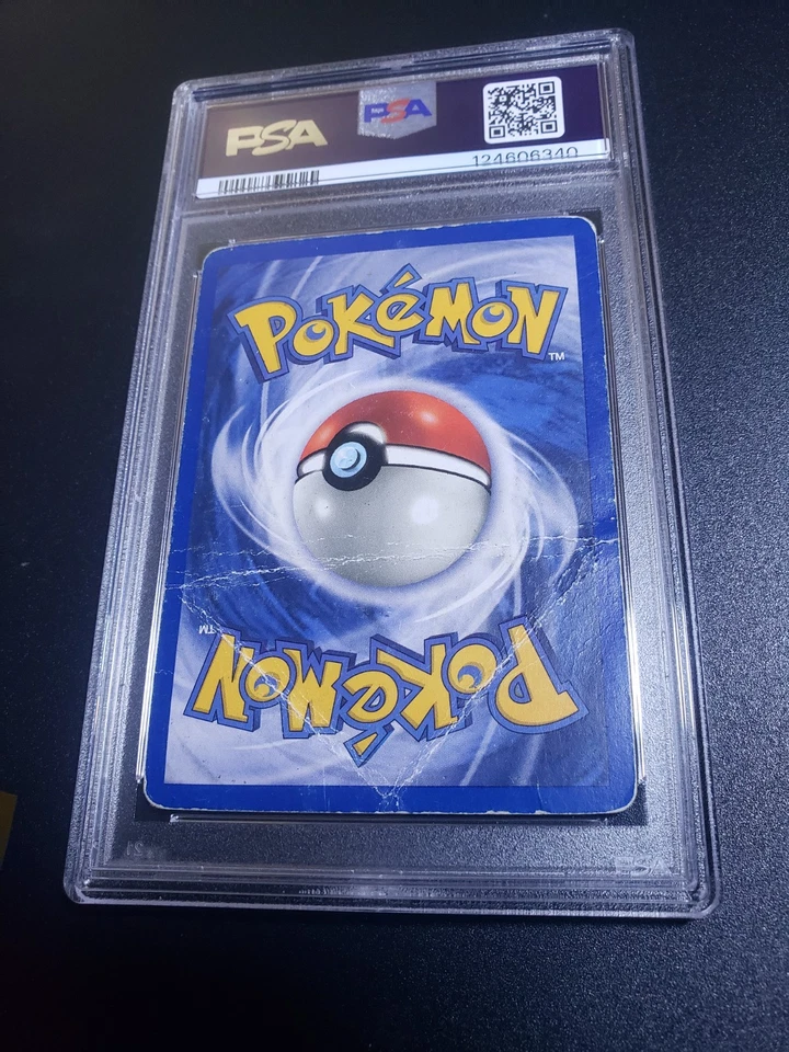 PSA 1 Venusaur 18/130 голографический редкий базовый набор 2 карты Pokemon - Изображение 2 из 2