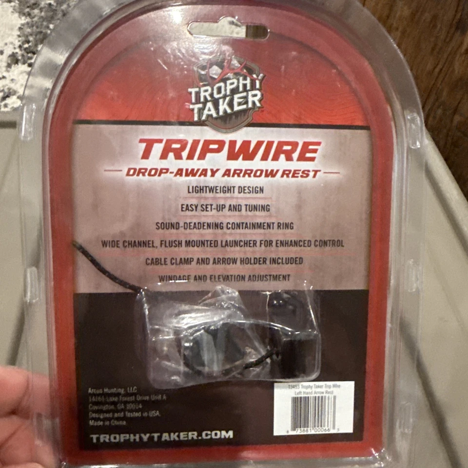 Trophy Taker Tripwire Drop Away Arrow Rest. Left Hand - Image 2 of 2