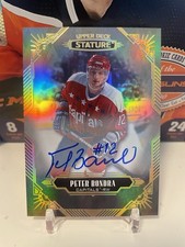 2020-21 Upper Deck Stature Auto Peter Bondra Capitals #97!