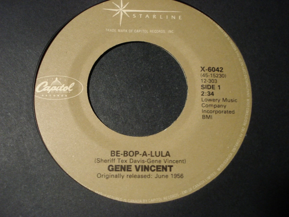 25+ Capitol Records Gene Vincent Vinyl Records for sale | Updated