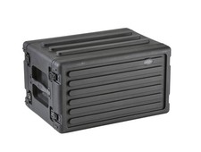 SKB 1SKB-R6S 6U 12.25" Deep Roto-Molded Shallow Audio Rack Case