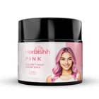 Herbishh Pink Temporary Hair Color Wax Washable Hair Dye Styling 150g