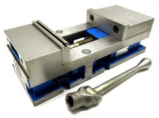 KURT 6" VERSATILE LOCK PRECISION CNC MACHINE VISE w/ JAWS & HANDLE - #3600V