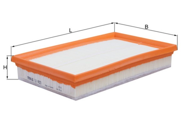 Luftfilter Knecht LX 4921 Filtereinsatz FüR Fiat 500X Tipo 334 AXN1B 357HXN1A BU-image
