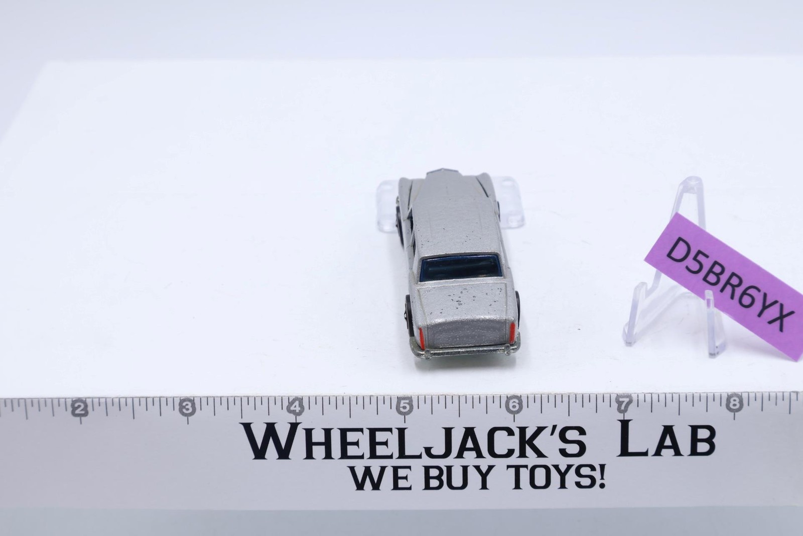 Rolls-Royce Silver Shadow Grey Enamel 1969 Redline Hot Wheels Mattel RL