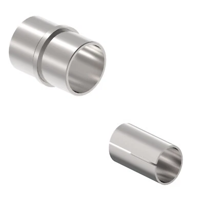 Rohrverbinder Geländer Fitting Handlauf Edelstahl Geländer Verbindungsmuffe 42,4