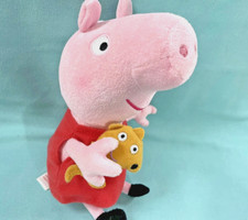 Ty Beanie Babies Peppa Pig Plush 6" VGUC