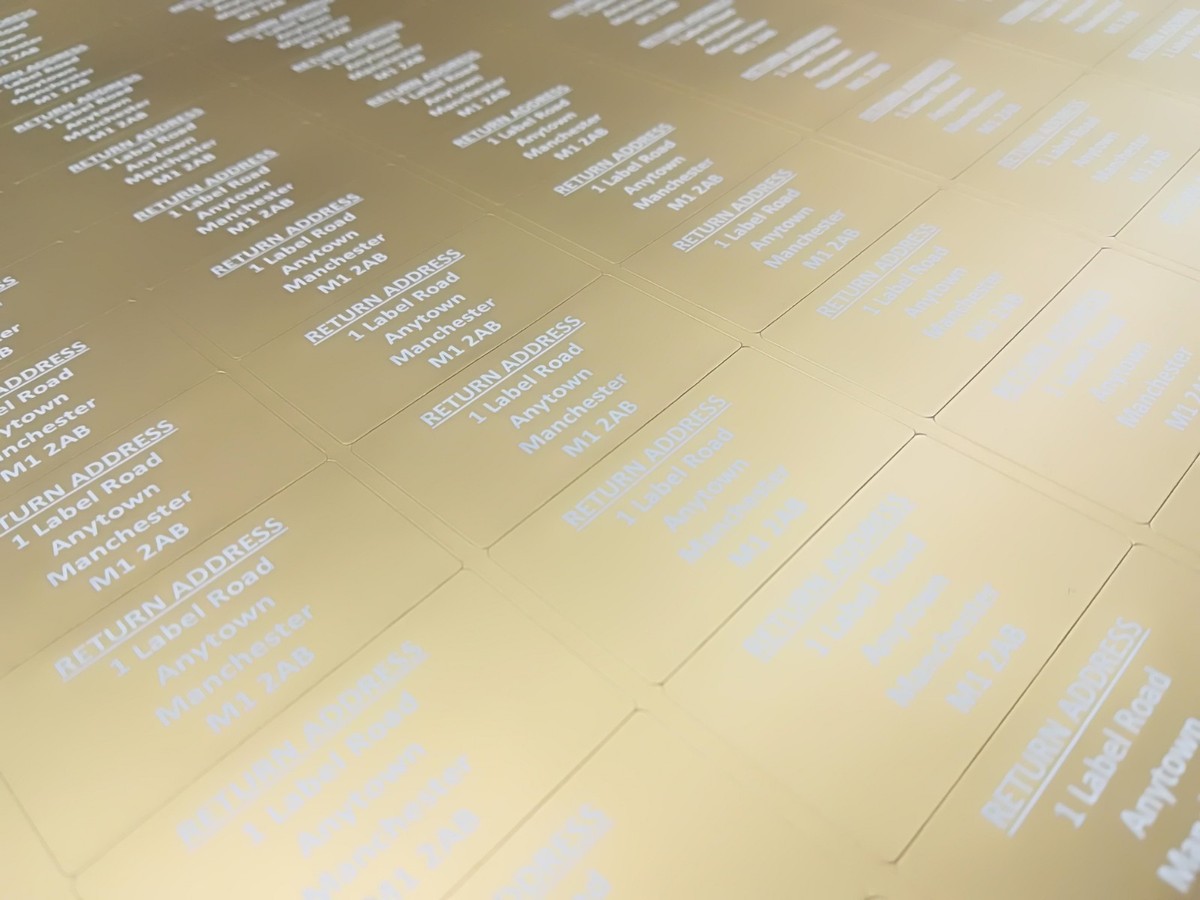 Personalized Return Address Labels - Custom Clear Stickers For Mail - Ireland - View #8