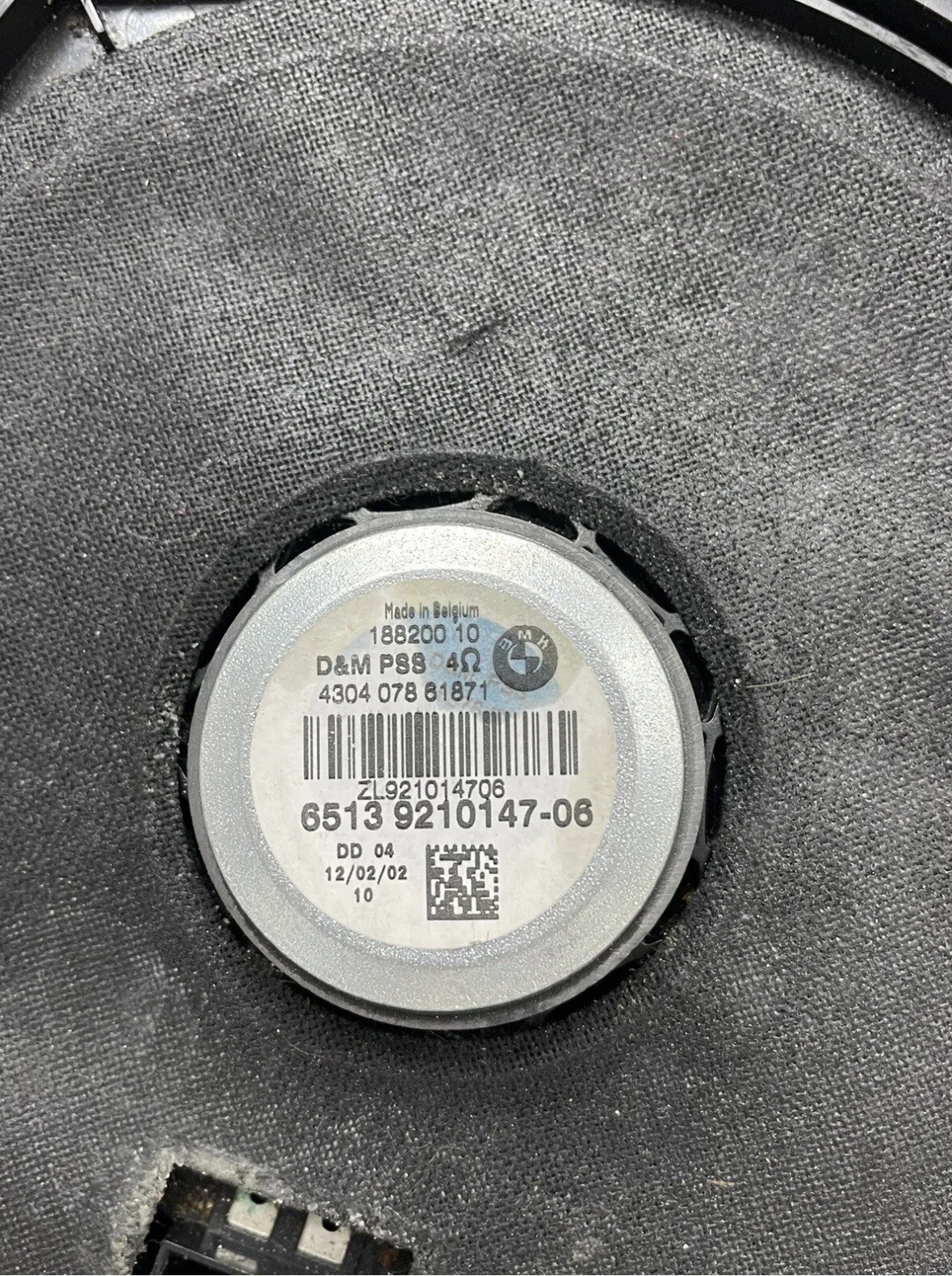 2016 BMW 3 Series F30 Front Left Passenger Side NEARSIDE Floor 