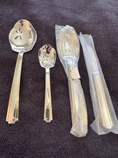 GOLDEN ETAGE by Oneida 4 Piece Serving Set NEW 18/10 made in USA