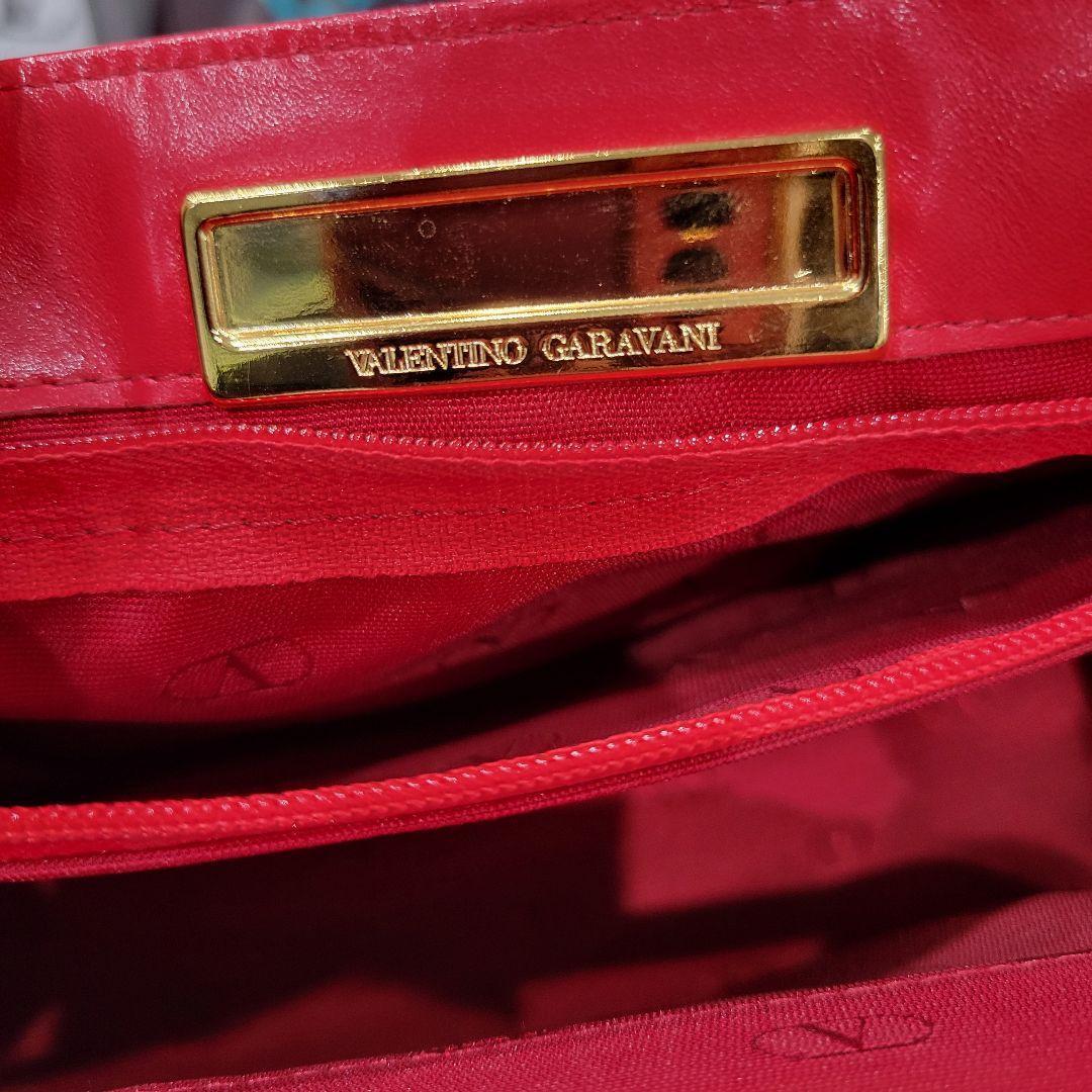 ヴァレンティノ　レッド×ゴールド　ハート　ミニハンドバッグ　トート　BAG ヴァレンティノ レッド×ゴールド ハート ミニハンドバッグ