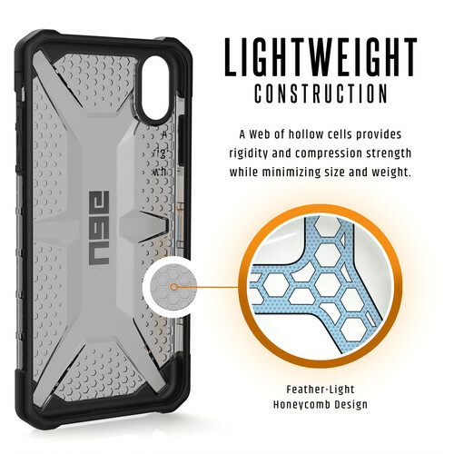 Urban Armor Gear Plasma Series Case for iPhone Xs Max - Ash - 111103113131 - Picture 5 of 8