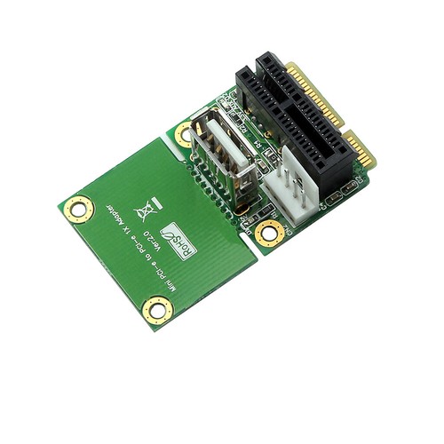 Mini PCI-E to PCI-E 1X Adapter Half Full Size for PCI-E to mini PCIE test card - Picture 10 of 10