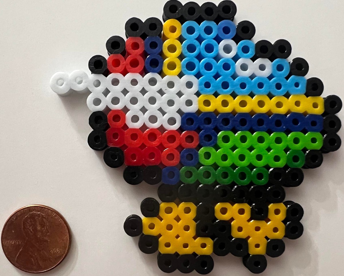Opa-Opa w/ Legs Fantasy Zone Sega Bead Sprite Perler Pixel
