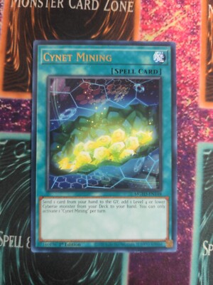 Yu-Gi-Oh! Cynet Mining MGED-EN148 1st Edition Rare NM b2/