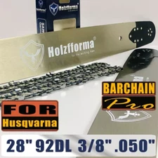 28" Bar Chain 3/8".050" 92DL For HUS 281 288 362 365 372xp 385 Ship From US