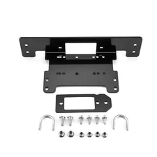 WEISEN Heavy-Duty Steel Winch Mount Plate For Kawasaki Mule SX 4x4 2017-2025