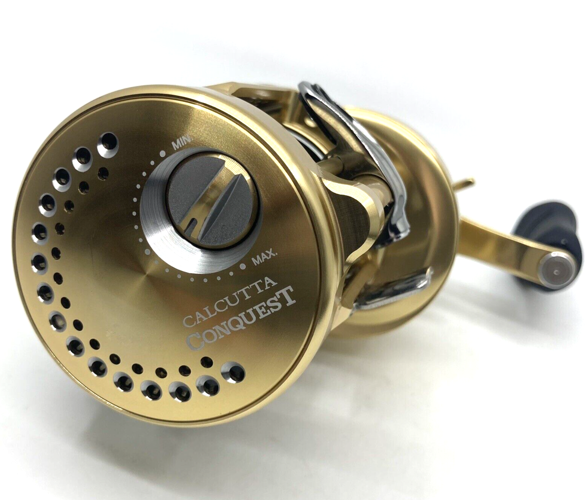 Shimano 15 CALCUTTA CONQUEST 401 Left Bait Casting Reel In Shimano 15 CALCUTTA CONQUEST 401 Left Bait Casting Reel In