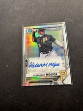 2021 Bowman Chrome Prospect Auto Refractor /499 Alexander Mojica #CPA-AM Auto