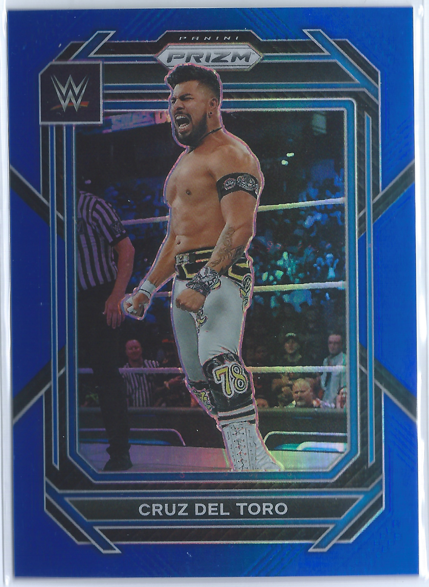 2023 Panini Prizm WWE Prizms Blue #133 Cruz Del Toro 037/199 | eBay