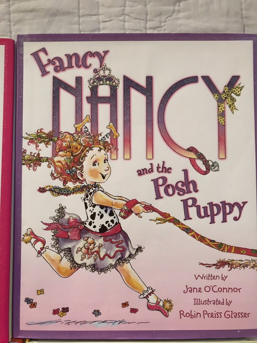 FANCY NANCY Amelia Bedelia Hardcover Posh Puppy & Splendiferous