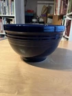 Vintage Fiesta Mixing Nesting Bowl Cobalt Blue 9.75”