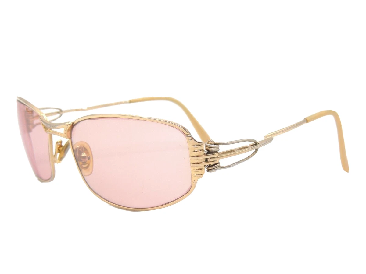 Vintage Jean Paul Gaultier 56 6103 Gold Sunglasses