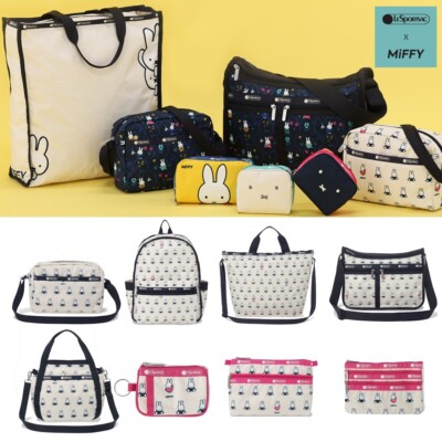 LeSportsac x Miffy Collabo Crossbody, etc. Total 8 Types