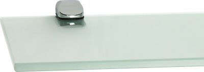 Ib Style® Étagère Murale En Verre 8mm Clair Salle De Bain Plaque Clip QUADRO
